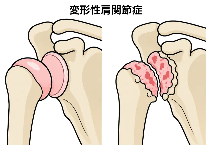 変形性肩関節症のイメージ
